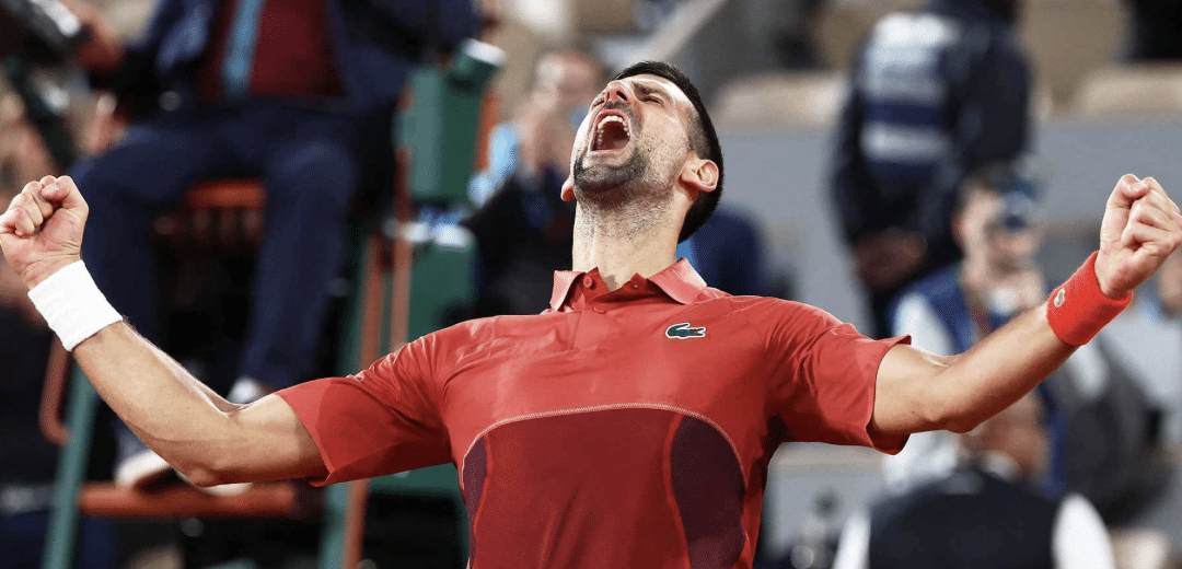 Djokovič – Musetti 7:5, 6:7, 2:6, 6:3, 6:0!!! Djokovič se na Roland Garros probojoval do osmifinále!!!